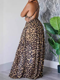 Leopard Cami Maxi Dress