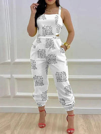 Mangocouture Tied Back Jogger Jumpsuit