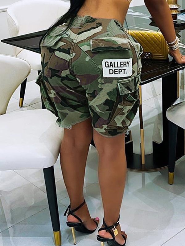 Camo Bermuda Shorts