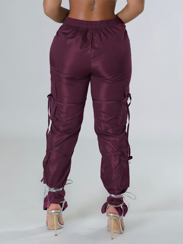 mangocouture Zip-Front Cargo Pants