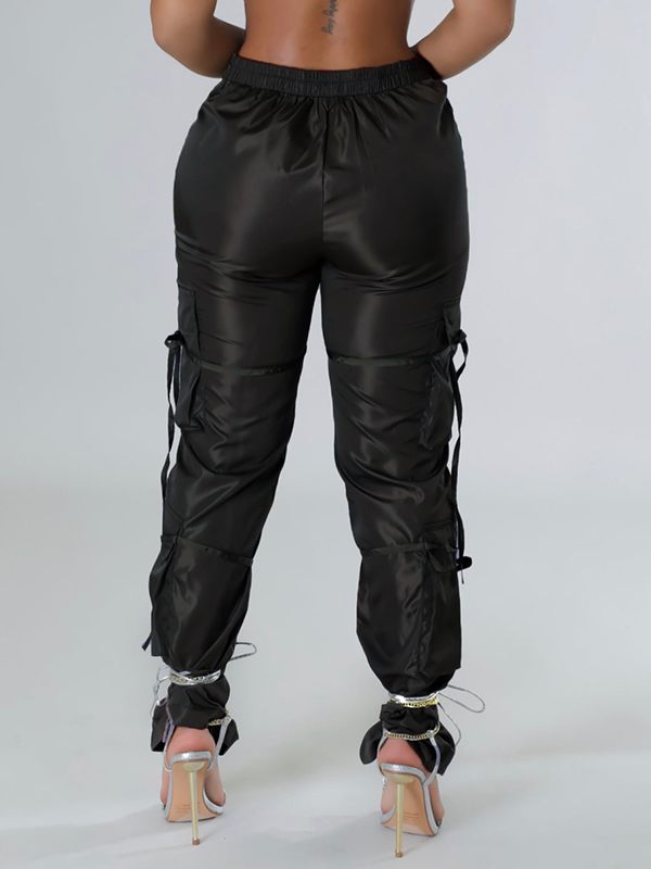 mangocouture Zip-Front Cargo Pants