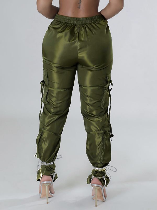 mangocouture Zip-Front Cargo Pants