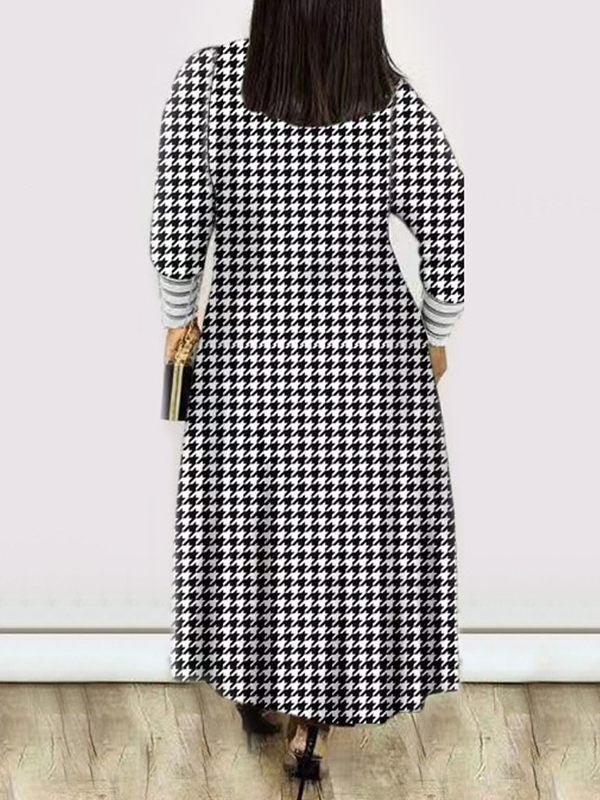 mangocouture Printed Bishop-Sleeve Duster