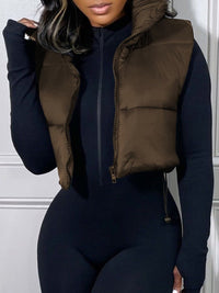 Mangocouture mangocouture Zip-Front Puffer Vest