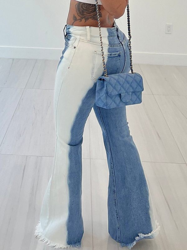 Mangocouture Ombre Flared Jeans