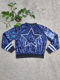 Mangocouture Sequin Bomber Jacket