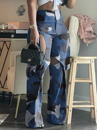 Mangocouture Camo Cutout Pants