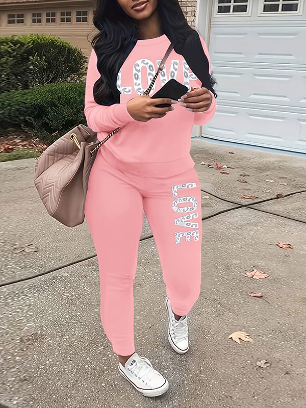 Mangocouture mangocouture LOVE Sweatshirt & Pants Set