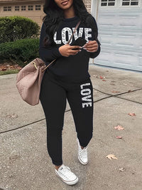 Mangocouture mangocouture LOVE Sweatshirt & Pants Set