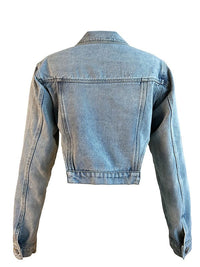 Asymmetric Denim Jacket