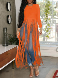 mangocouture Fringe Combo Top