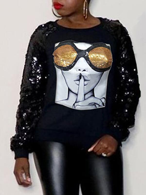 Mangocouture Quiet & Shine Sweatshirt