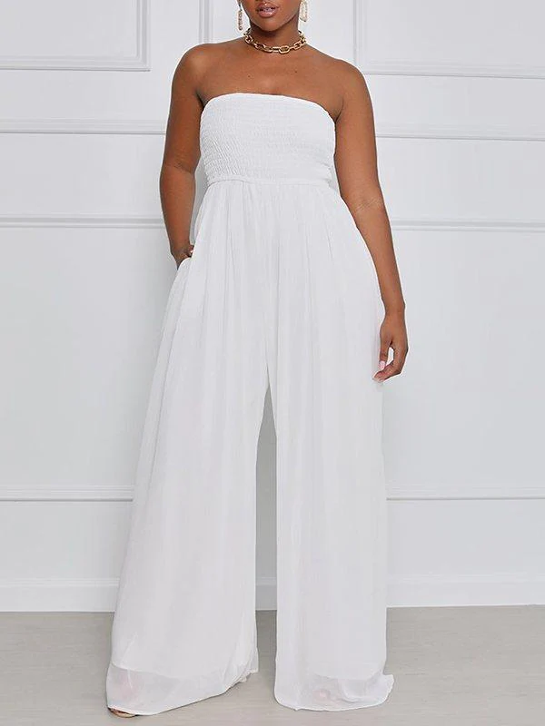 Bandeau Wide-Leg Jumpsuit