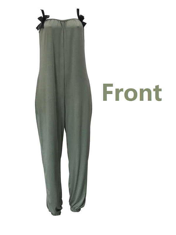 Sleeveless Slouchy Jumpsuit--Clearance